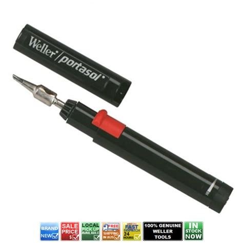 WELLER P1C PORTASOL BUTANE SOLDERING IRON GAS POWERED CORDLESS P 1C