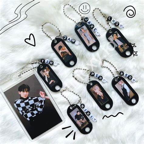 GANTUNGAN Enhypen Fanmade Keychain Enhypen Unofficial Heeseung Jake Jay