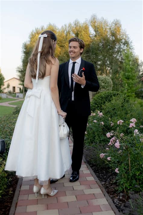 Dylan Sprouse & Barbara Palvin Wedding July 2023 | Vogue wedding ...