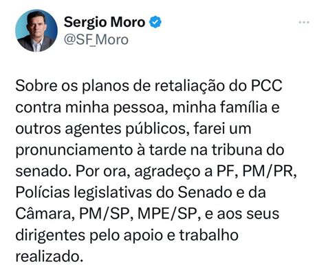 Senador Era Alvo De Fac O Que Planejava Morte De Autoridades