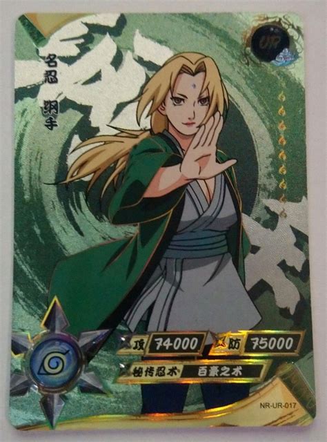 Karta Naruto TCG Kayou Tsunade NR UR 017 Stan nowy 5 99 zł