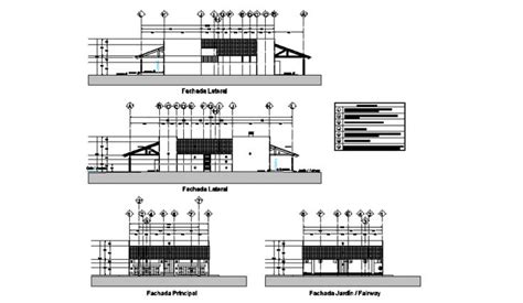 Elevation design of Architectural residential house design drawing ...