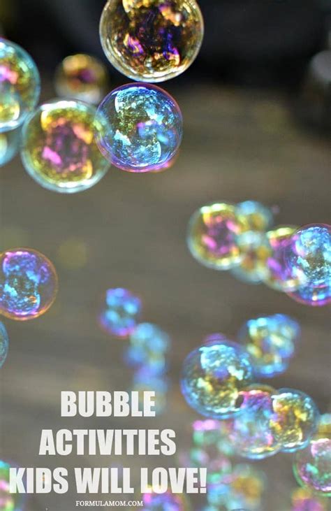 20 Bubble Activities Kids Will Love All Year Long! • The Simple Parent