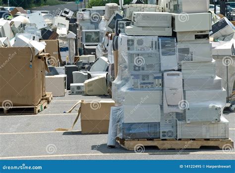 Electronic Waste Recycling Royalty Free Stock Photo - Image: 14122495