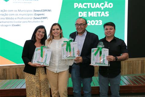 Seduc Pactua Metas Para A Educa O Na Rede Municipal Em