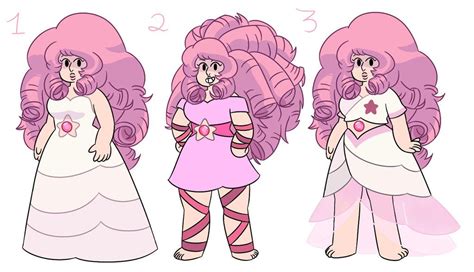 Rose Au Designs By Minijen On Deviantart Steven Universe Gem Steven