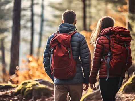 Premium AI Image Group Of Hikers Exploring The Scenic Woods With