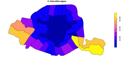 Chapitre 3 Cartographie Distribution et Échelle de couleurs Analyse