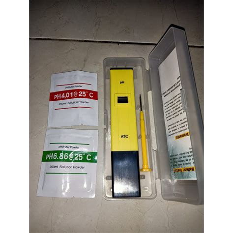 Jual PH Meter Alat Ukur Air Hidroponik Digital Shopee Indonesia