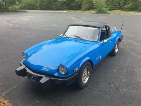 1980 Triumph Spitfire 1500 Blue For Sale Photos Technical