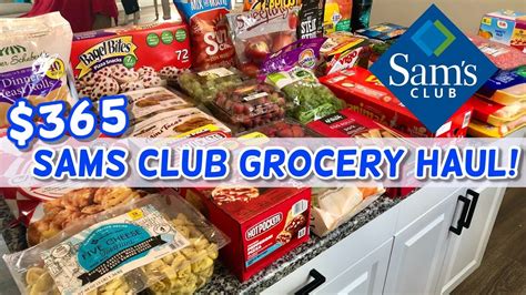 New Huge Sams Club Monthly Grocery Haul For November 2022 With Prices