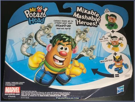 Hulk And Wolverine Mr Potato Head Marvel Mashable Hasbro Action