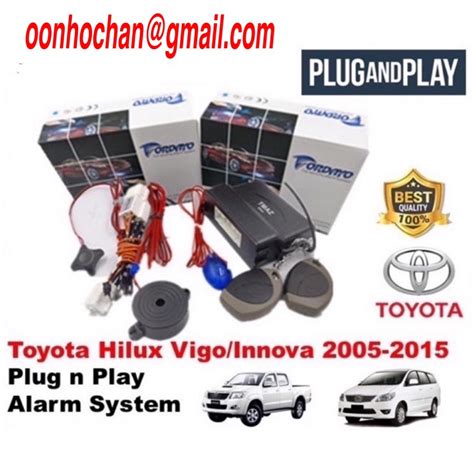 Toyota Hilux Vigo Toyota Innova Oem Plug Play Car Alarm