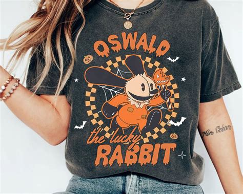 Retro Disney Oswald the Lucky Rabbit Halloween Shirt, Spooky Season ...