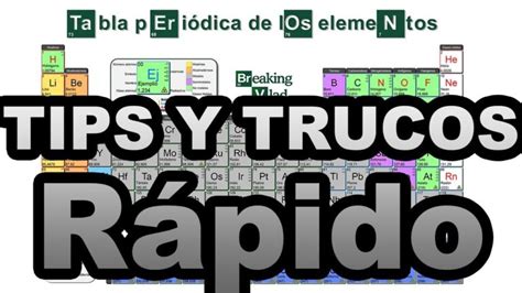 Estrategias Efectivas Para Aprender La Tabla Periódica A Los 14 Años