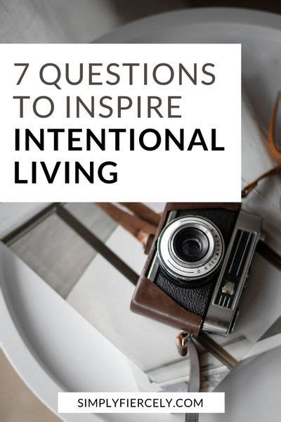 Intentional Living Artofit