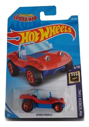 Hot Wheels Spider Mobile De The Amazing Spider man Colección Cuotas