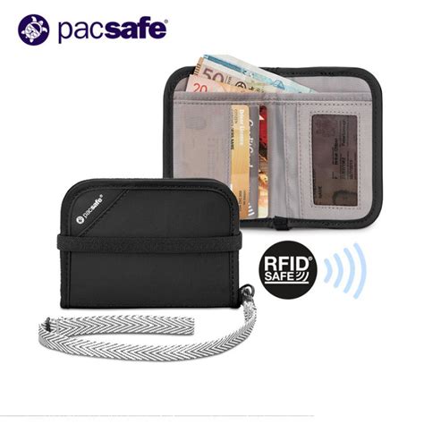 Pacsafe RFIDsafe V50 RFID Blocking Compact Wallet Lazada PH