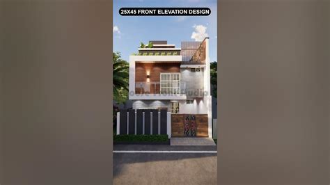 Modern Villa Elevation Design | 125 Gaj. Front Elevation Design ...