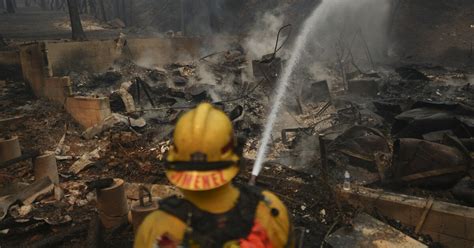 Vigorous Southern California Wildfires Torch Homes Drive Evacuations