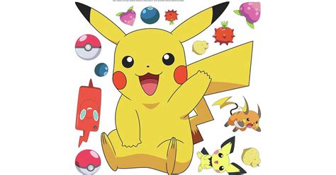 RoomMates Pikachu Giant Peel Stick Wall Decals Price