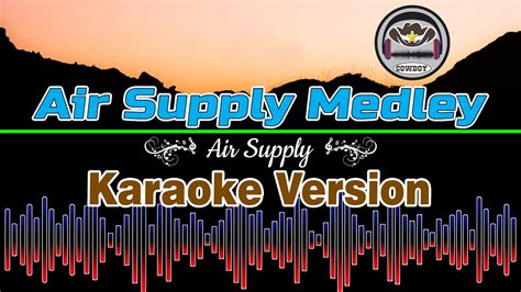 Air Supply Medley Air Supply Karaoke Youtube