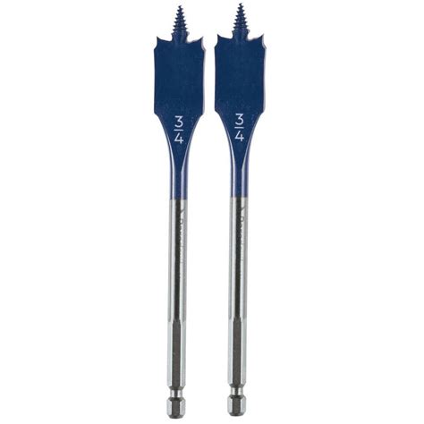 Bosch Daredevil 34 In X 6 In Spade Bit Set 2 Pack Dsb2009 The