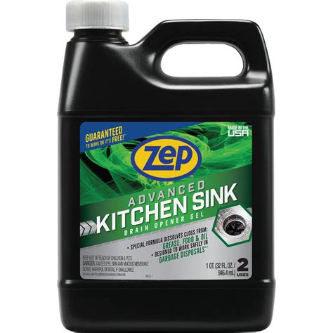 Zep 32 Oz Advanced Kitchen Drain Opener Do It Best