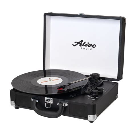 Alive Audio GLAM Noir - Виниловый проигрыватель c Bluetooth купить в ...