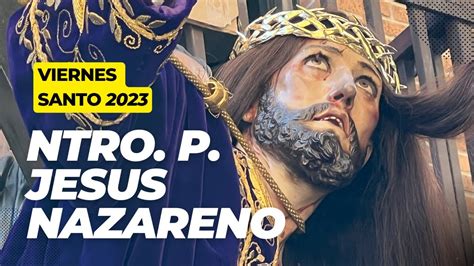 Procesi N De Los Salzillos En Murcia Antro Padre Jes S Nazareno