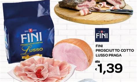 Fini Prosciutto Cotto Lusso Praga Offerta Di Big Food