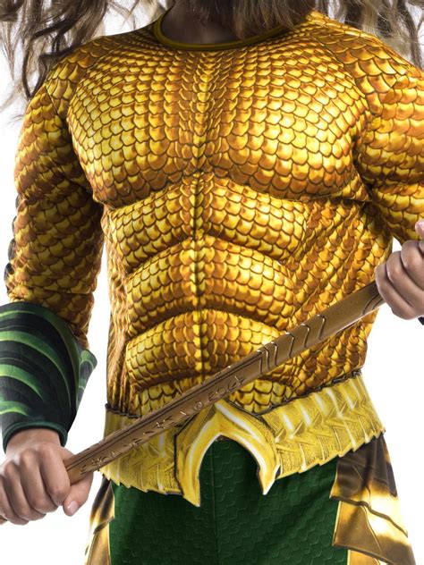 Aquaman Deluxe Costume for Kids - Warner Bros Aquaman | Costume World NZ