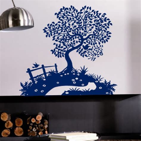 Vinilos Adhesivos Decorativos Arboles Ambiente Pajaros