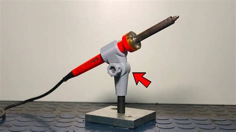 Diy Soldering Iron Holder 3d Printed Youtube