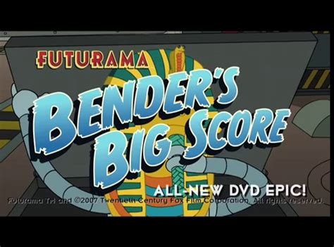 Futurama Bender s Big Score Trailer Vídeo Dailymotion