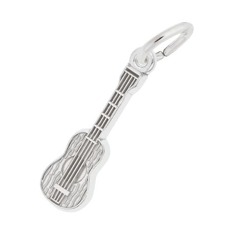 Rembrandt Charms Guitar Charm In Sterling Silver 502 0 Ss Borsheims