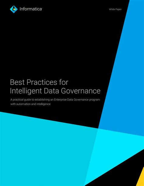 Pdf Best Practices For Intelligent Data Governance Wide Intelligent