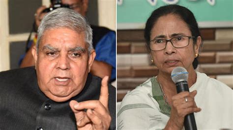 jagdeep dhankhar bengal governor shoots  letter  mamata