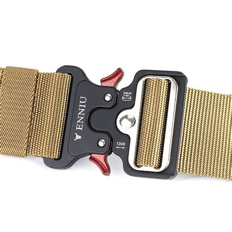 Tactical Military Belt Red Tabs Military Belt Tactical Belt Tactical