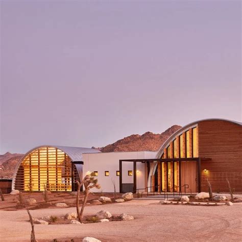 A Clubhouse Informed By Quonset Huts Features At An Autocamp Luxury