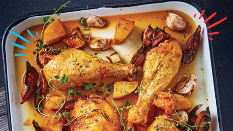 Recetas Con Piernas De Pollo Al Horno Con Limón Y Hierbas Para