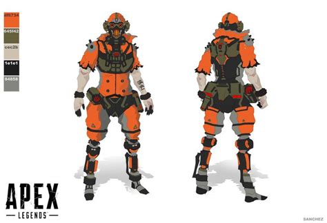 Artstation Apex Legends Octane Prisoner Of The Frontier Fan Skin