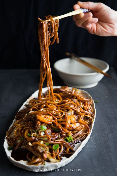 Kl Fried Black Hokkien Mee Easy And Healthier Version Thick Round