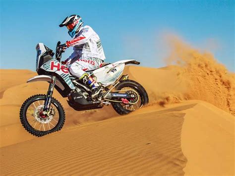 Afriquia Merzouga Rally Hero MotoSports Leads Sherco TVS After Stage 1