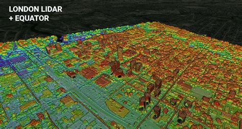 Equator Launches London LiDAR Data – Equator