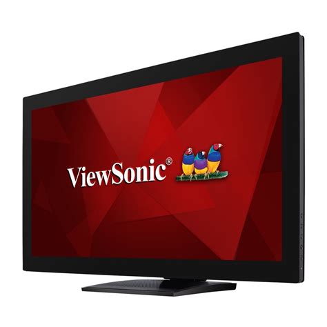 Best Buy Viewsonic Led Fhd Touch Screen Monitor Hdmi Vga Black