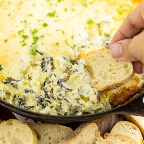 Hot Spinach Artichoke Dip The Gracious Wife