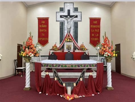 Pentecostes Ideas Pentecost Ideas Altar Decorations Altar Pentecost