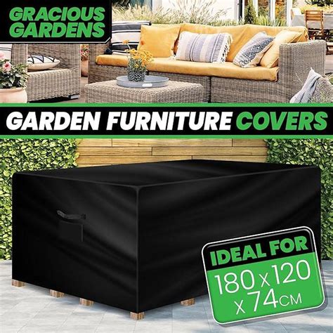 Heavy Duty Garden Furniture Cover Rectangular