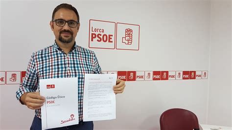 Diego José Mateos es el único militante socialista que ha formalizado